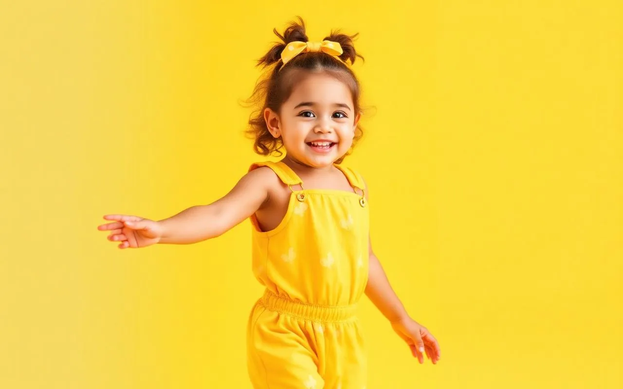 Stylish toddler clothing sets for daily use sunny yellow